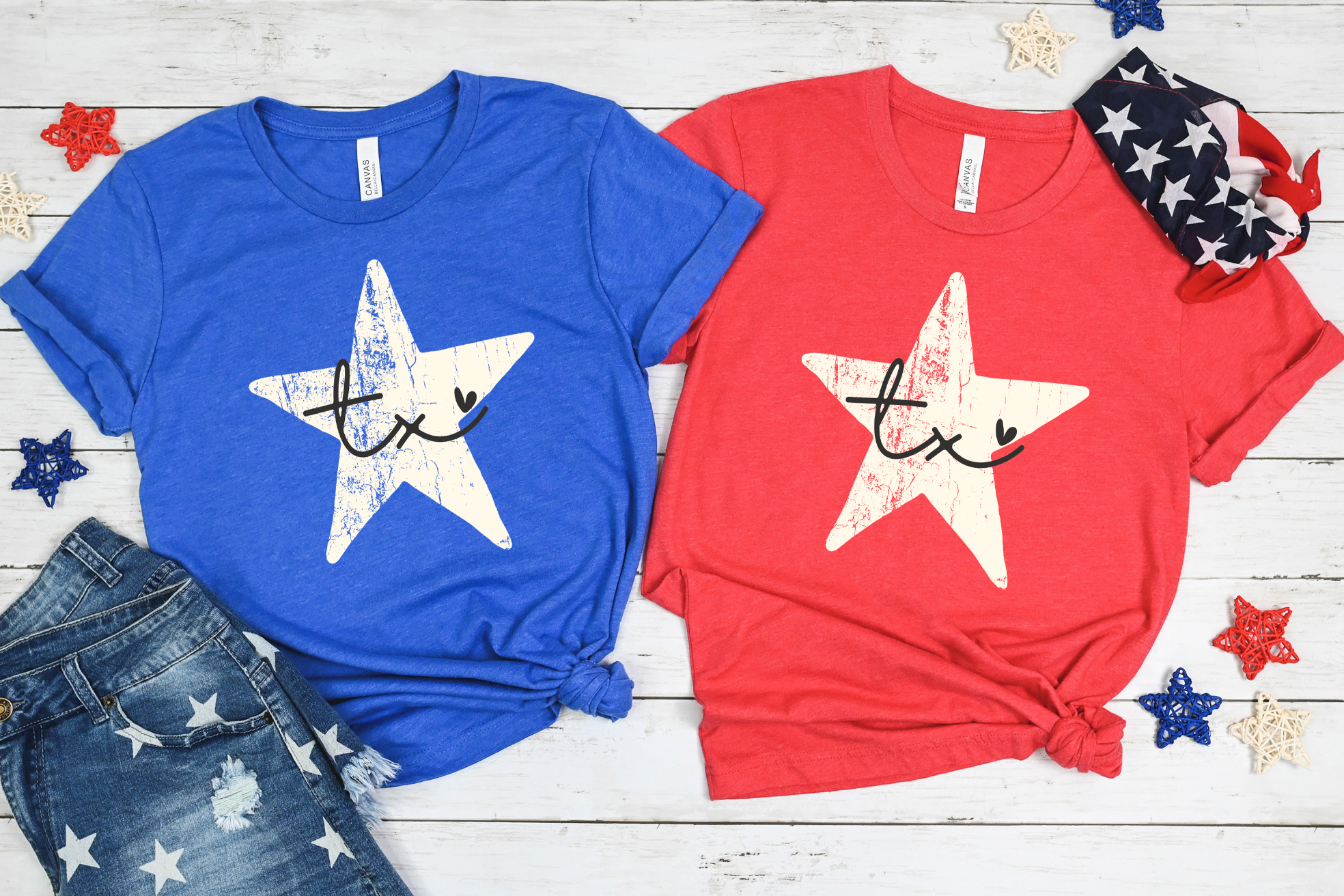 Show your Texas State Pride in these red and blue American start Texas shirts from Boots and Roots Apparel. Bella and Canvas unisex 4th of July shirts. Handmade when ordered with high quality apparel.