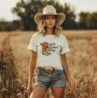 Vintage Country western graphic tee with Let's Knock Boots on it.